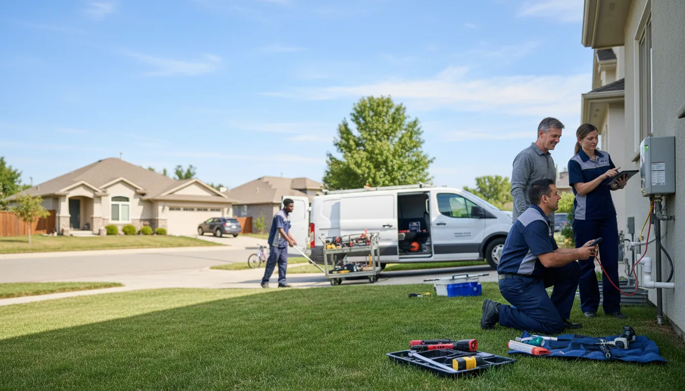 Tankless water heater service in Holmes, PA